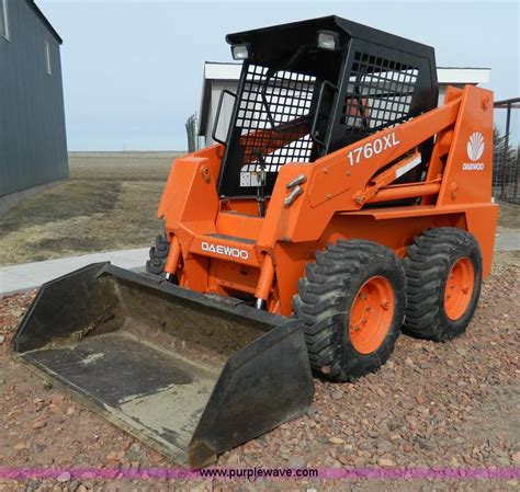 daewoo 801 skid steer for sale|daewoo 1760xl for sale.